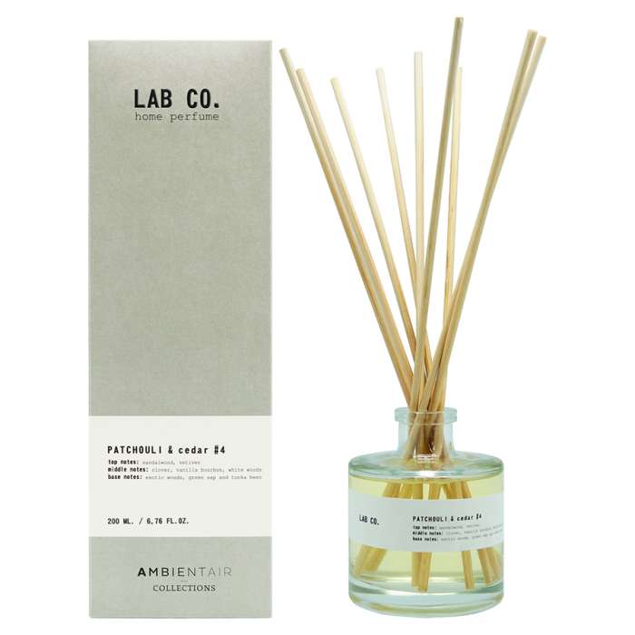 Диффузор ароматический lab co, patchouli&cedar, 200 мл Ambientair MK200WTLB