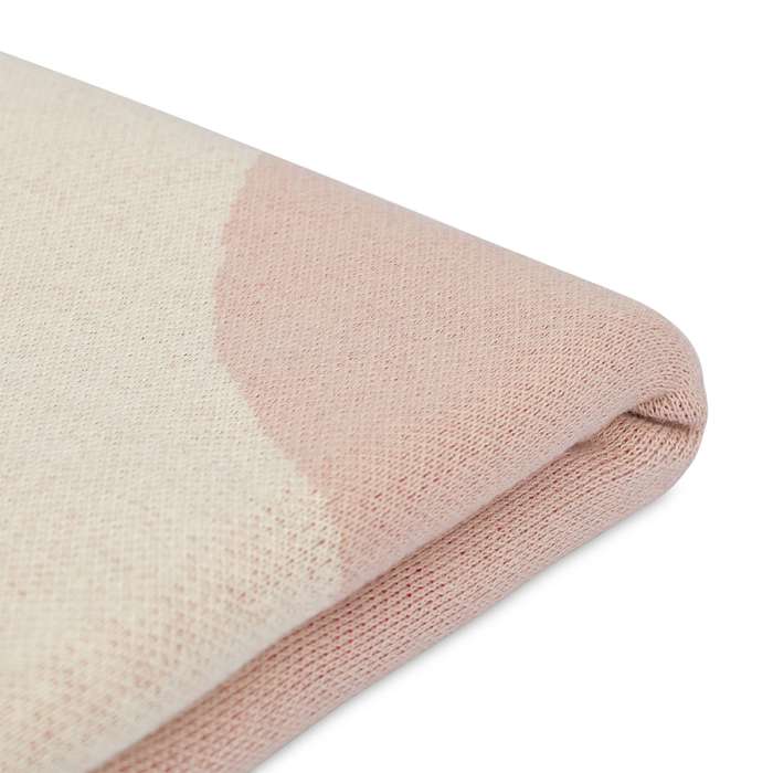 Плед из хлопка с авторским принтом бежевого цвета из коллекции freak fruit, 130х180 см Tkano TK23-TH0007