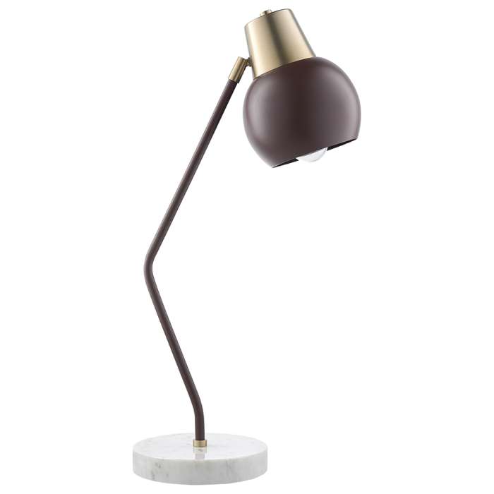 Лампа настольная rond, D18х59 см, сливовая Bergenson Bjorn BB0000425
