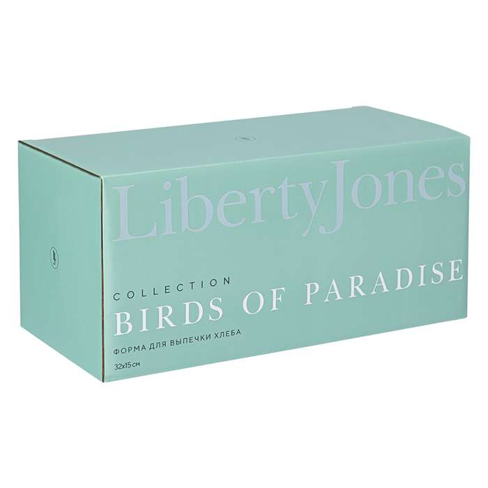 Форма для выпечки ржаного хлеба birds of paradise, fantail bird, 33х16 см Liberty Jones LJ0000249