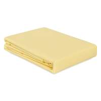 Простыня из стираного перкаля светло-желтого цвета из коллекции essential, 240х270 см Tkano TK24-SH0015