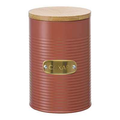 Банка для хранения сахара irmel, 1,3 л, терракота Smart Solutions SS0000177