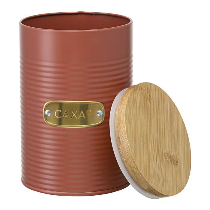 Банка для хранения сахара irmel, 1,3 л, терракота Smart Solutions SS0000177