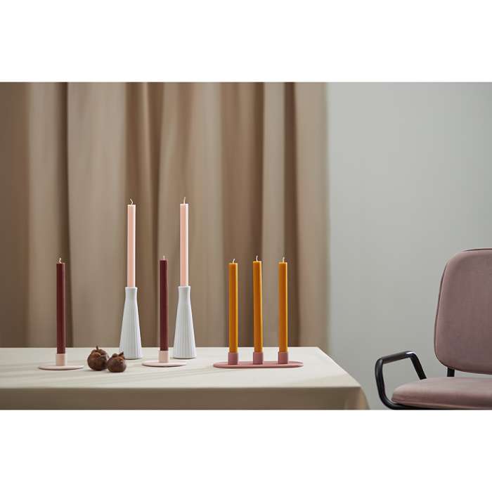 Набор из двух свечей коричневого цвета из коллекции edge, 24,5 см Tkano TK24-CND0014