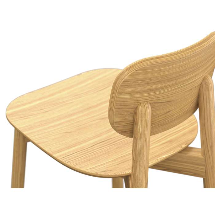 Стул полубарный saga, ясень LATITUDE SGBRDBSCHNT