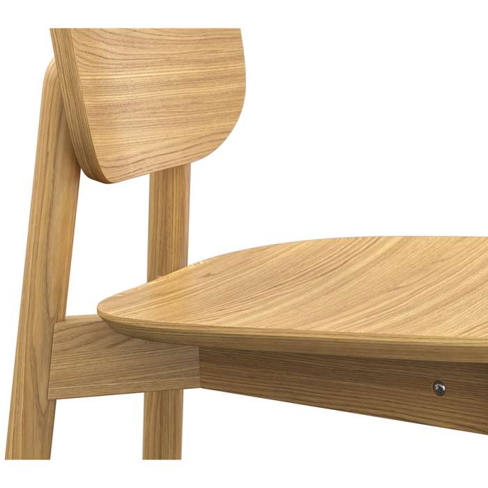 Стул полубарный saga, ясень LATITUDE SGBRDBSCHNT