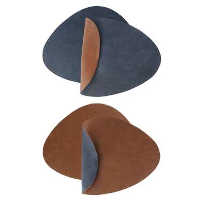 Набор из 4-х двухсторонних сервировочных салфеток drop, 33х41 см, синий/коричневый Liberty Jones LJ0000320