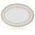 Блюдо овальное Noritake Трефолио, золотой кант 37 см