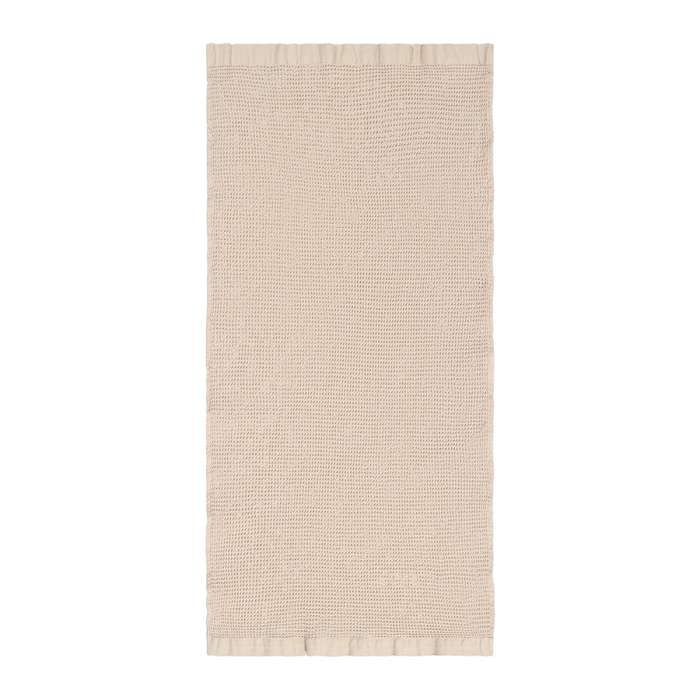 Полотенце для рук из умягченной вафли кремового цвета из коллекции essential, 50x90 см Tkano TK25-HT0005
