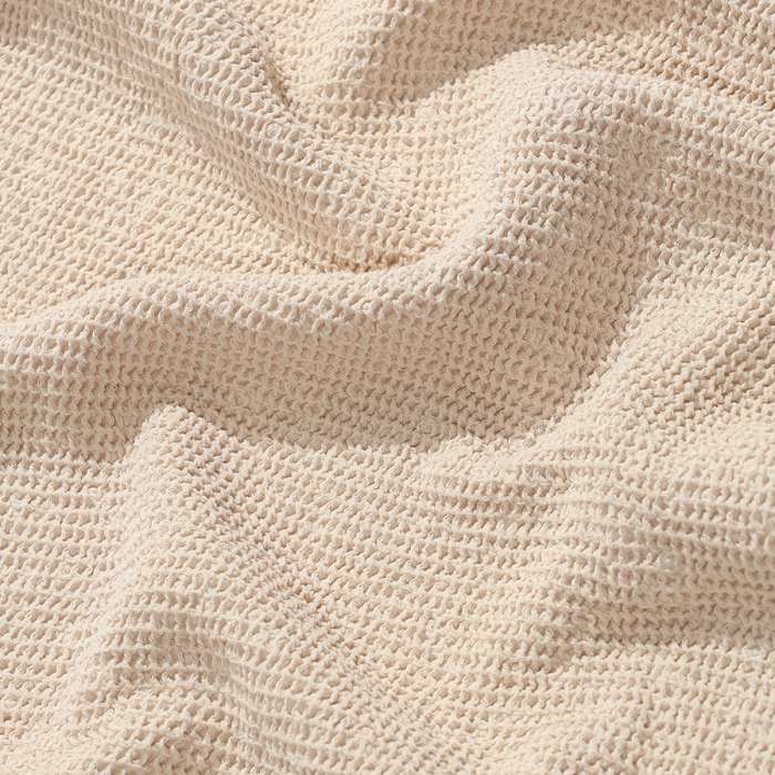 Полотенце для рук из умягченной вафли кремового цвета из коллекции essential, 50x90 см Tkano TK25-HT0005