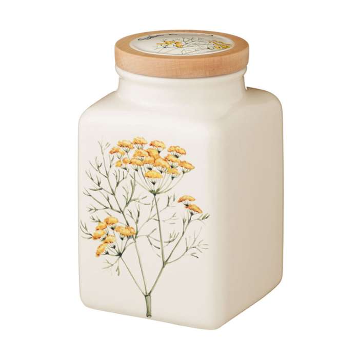 Ёмкость для соли с крышкой Rosemary 19 см Nuova Cer 9063/5-RSM