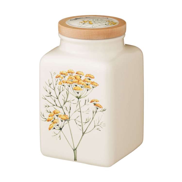 Ёмкость для соли с крышкой Rosemary 19 см Nuova Cer 9063/5-RSM