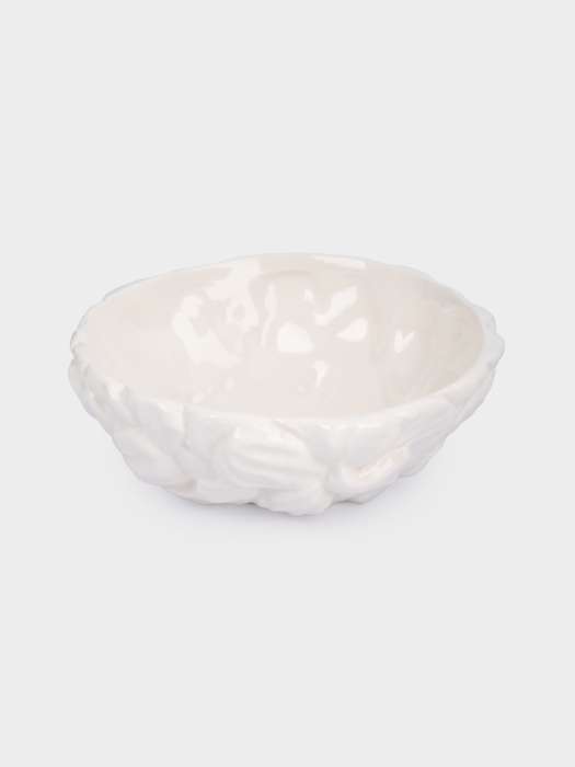 Салатник, 16х6 см, 500 мл, керамика, молочный, Цветы, Blossom ANNA LAFARG ANLAF-FDW-130525-11