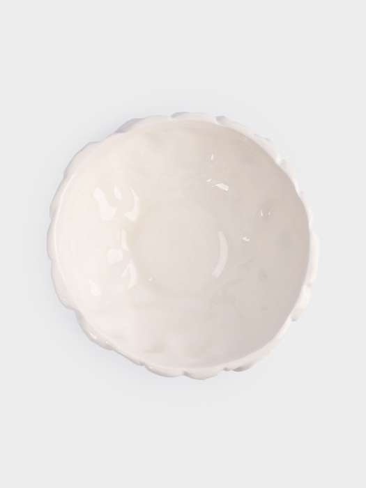 Салатник, 16х6 см, 500 мл, керамика, молочный, Цветы, Blossom ANNA LAFARG ANLAF-FDW-130525-11