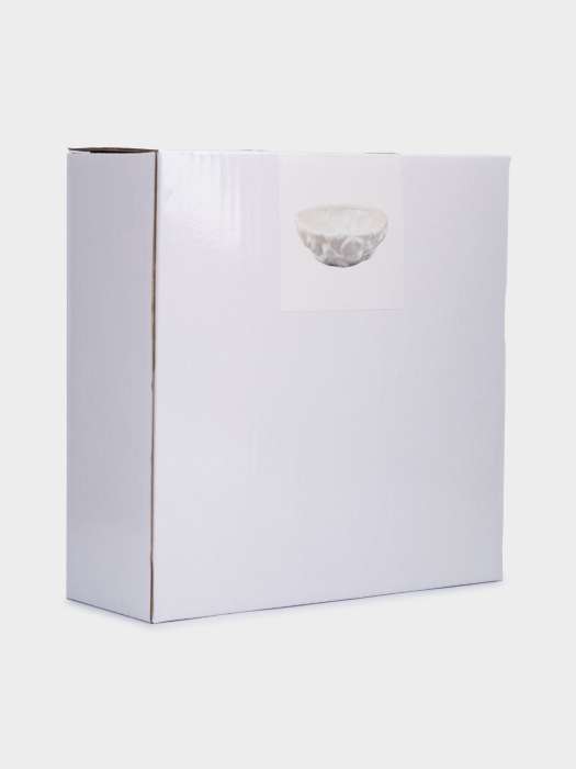 Салатник, 16х6 см, 500 мл, керамика, молочный, Цветы, Blossom ANNA LAFARG ANLAF-FDW-130525-11