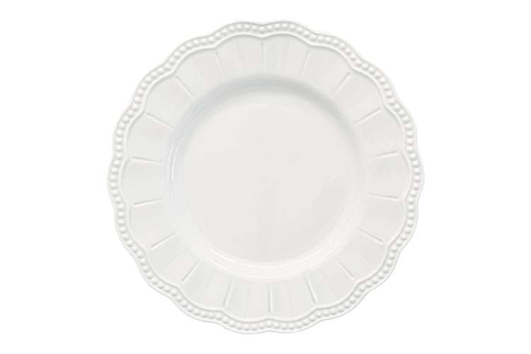 Тарелка закусочная Elite, белая, 21 см EASY LIFE EL-R2882_ELIW