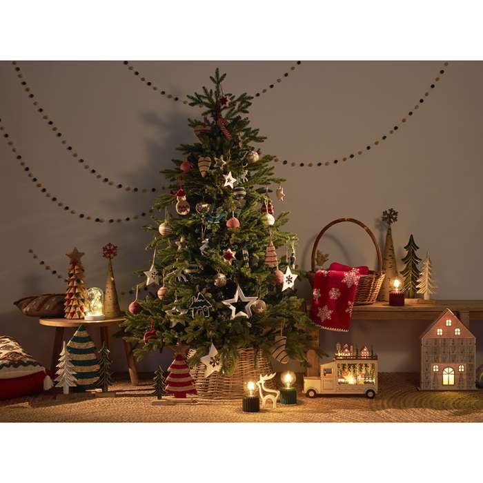 Набор елочных шаров из папье-маше zero waste из коллекции new year essential, 3 шт. Tkano TK23-NY_SET0019