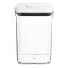 Контейнер для сыпучих продуктов с вакуумной крышкой CLICK 900 мл, 10,5х10,5х15 см, пластик WO HOME WO1002