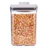 Контейнер для сыпучих продуктов с вакуумной крышкой CLICK 900 мл, 10,5х10,5х15 см, пластик WO HOME WO1002