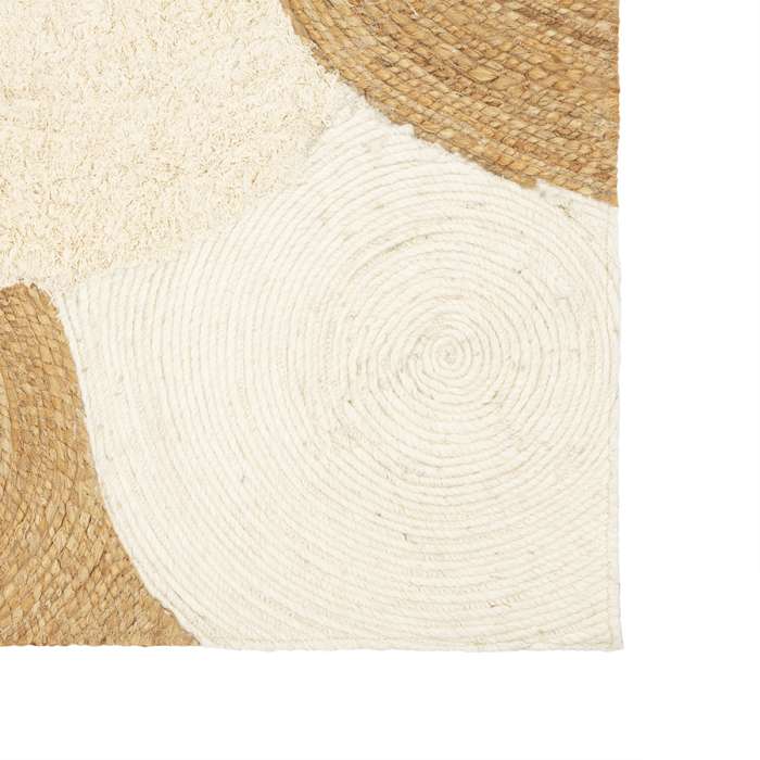 Ковер из джута, шерсти из хлопка agra из коллекции ethnic, 120х180см Tkano TK23-DR0012