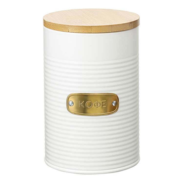 Банка для хранения кофе irmel, 1,3 л, молочная Smart Solutions SS0000178