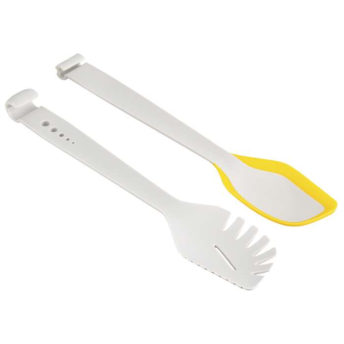 Щипцы кухонные многофункциональные Synn, 28,5 см, светло-серые/желтые SMART SOLUTIONS SS-FT-NLSLC-3-ln-1