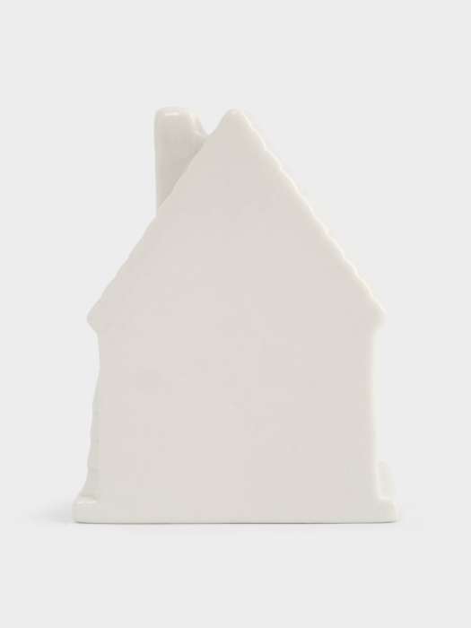 Статуэтка с подсветкой, 8 см, фарфор P, бело-золотистый, Дом, Townlet ANNA LAFARG ANLAF-XIA-220125-14