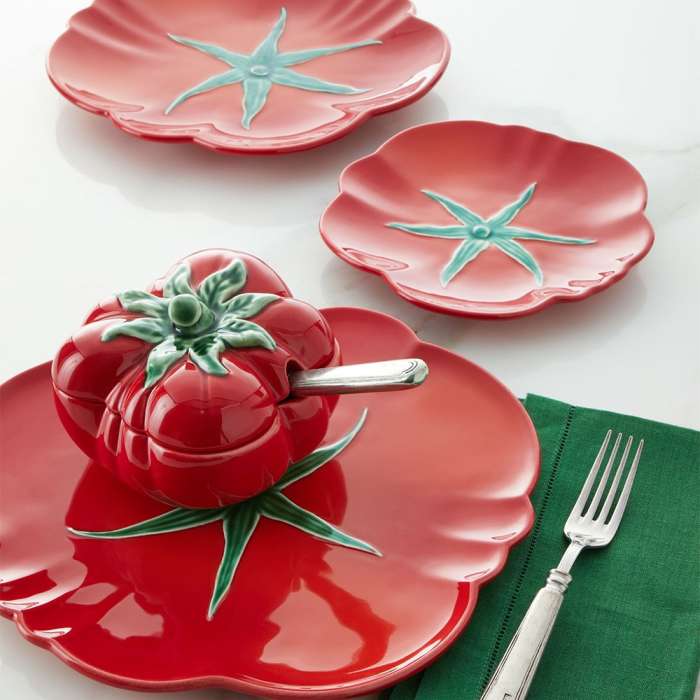 Блюдо с крышкой "Томат" 16см BORDALLO PINHEIRO BOR65007072