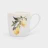 Кружка, 350 мл, фарфор P, белая, Лимоны, Lemon branch ANNA LAFARG ANLAF-CHCM-230525-4