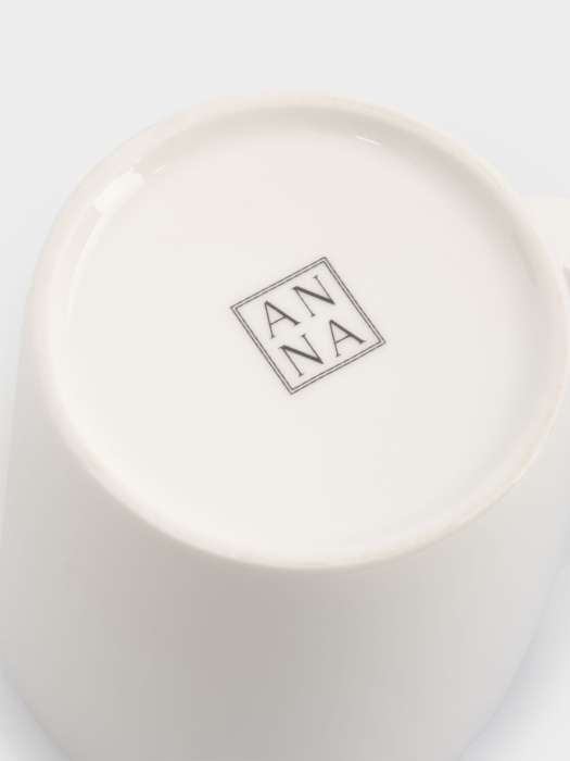 Кружка, 350 мл, фарфор P, белая, Лимоны, Lemon branch ANNA LAFARG ANLAF-CHCM-230525-4