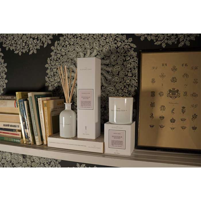 Свеча ароматическая the olphactory, white insignia, mystique boughs, 60 ч Ambientair VV060MYWTO