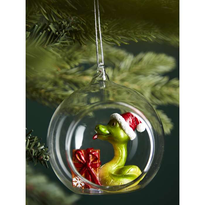 Ёлочная игрушка festive snake из коллекции new year essential Tkano TK24-NY_DEC0002