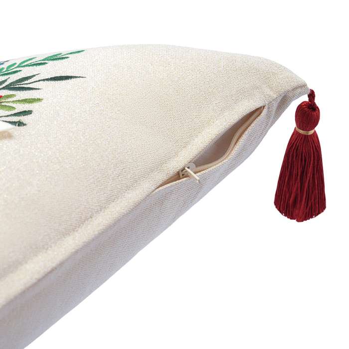 Подушка декоративная Зимний цветок из коллекции new year essential, 30x45см Tkano TK26-CU0014