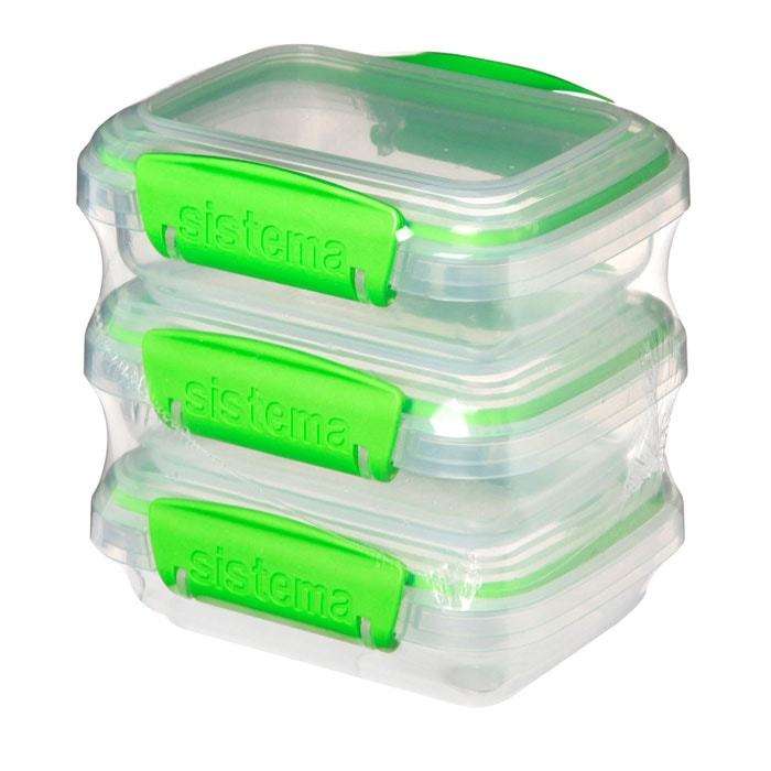 Набор контейнеров Fresh (3 шт.) 200 мл  SISTEMA  951523