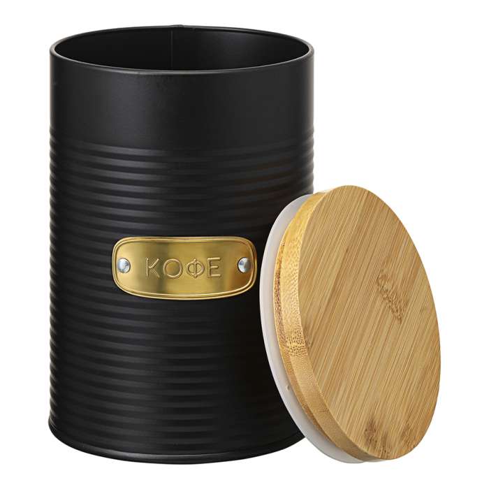 Банка для хранения кофе irmel, 1,3 л, графит Smart Solutions SS0000179