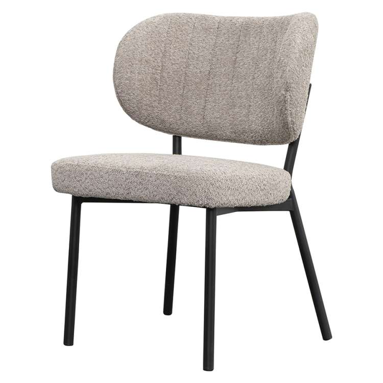 Стул robbi, букле, серо-бежевый Bergenson Bjorn FH-BB-CH-RB-BRN