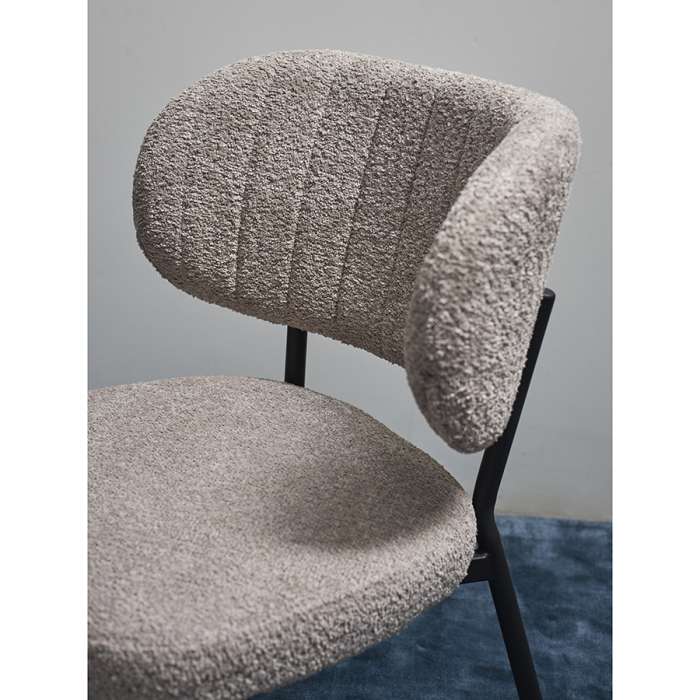 Стул robbi, букле, серо-бежевый Bergenson Bjorn FH-BB-CH-RB-BRN