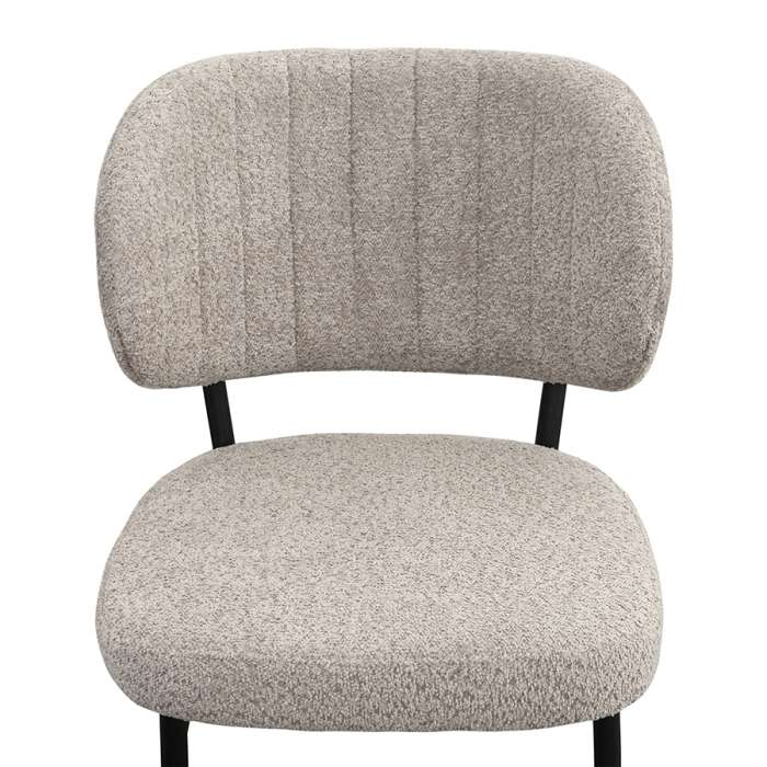 Стул robbi, букле, серо-бежевый Bergenson Bjorn FH-BB-CH-RB-BRN