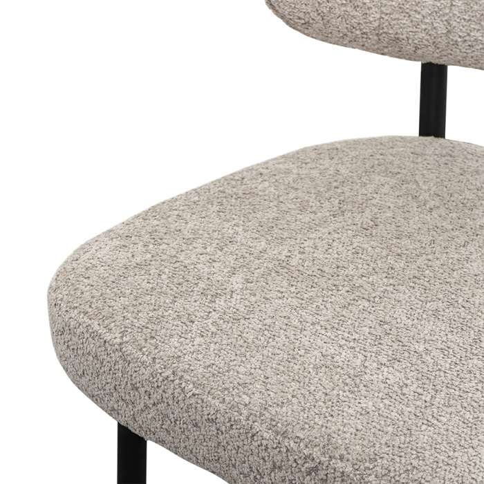 Стул robbi, букле, серо-бежевый Bergenson Bjorn FH-BB-CH-RB-BRN