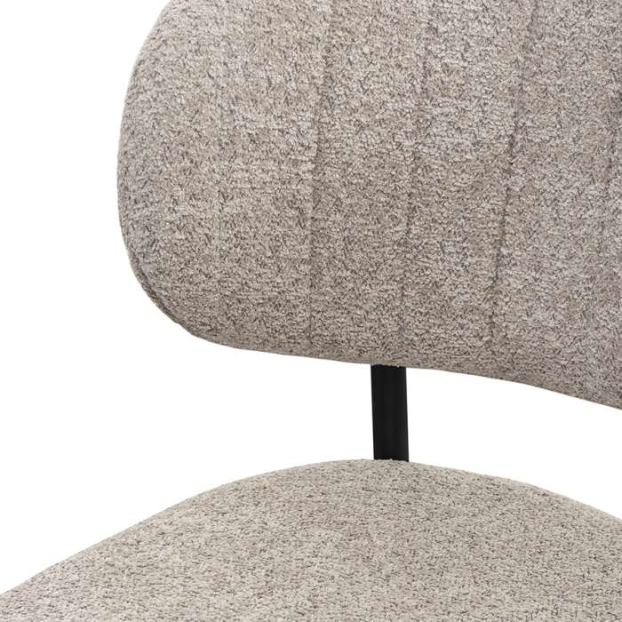 Стул robbi, букле, серо-бежевый Bergenson Bjorn FH-BB-CH-RB-BRN