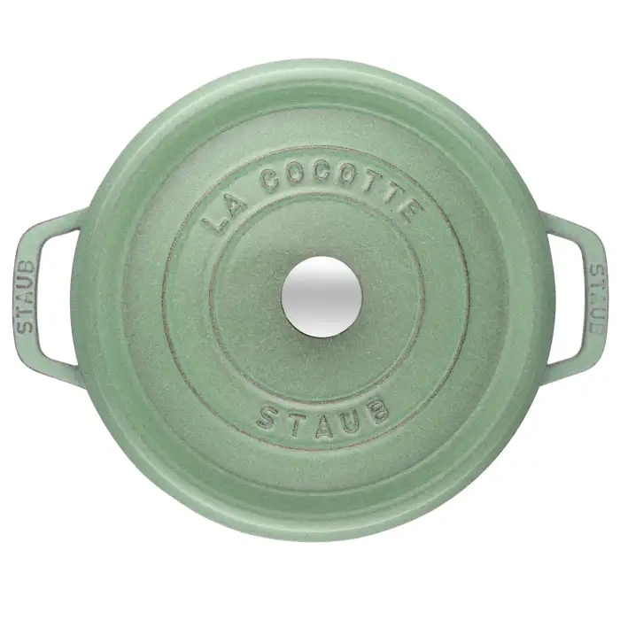 Кокот круглый, 20 см, 2,2 л, шалфей STAUB 11020115