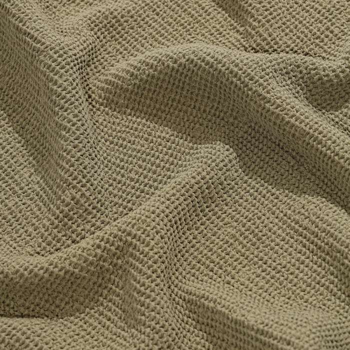 Полотенце для рук из умягченной вафли цвета хаки из коллекции essential, 50x90 см Tkano TK25-HT0004