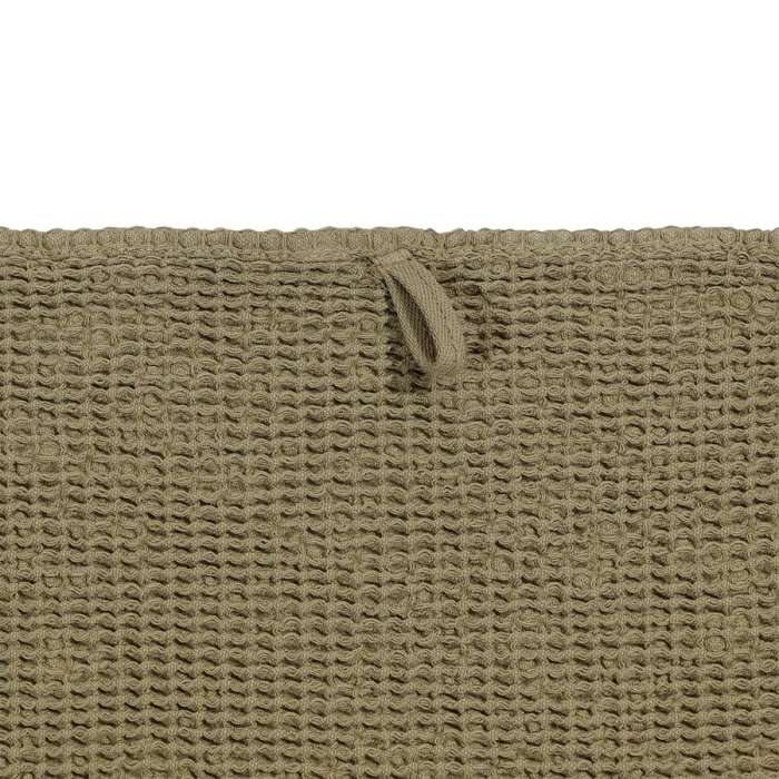 Полотенце для рук из умягченной вафли цвета хаки из коллекции essential, 50x90 см Tkano TK25-HT0004