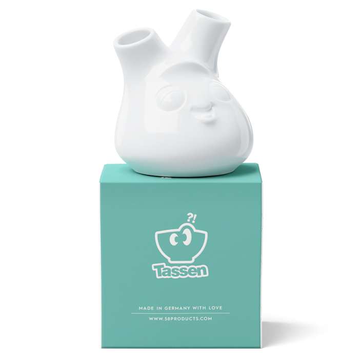 Ваза cheeky, 10 см, белая Tassen T01.94.01