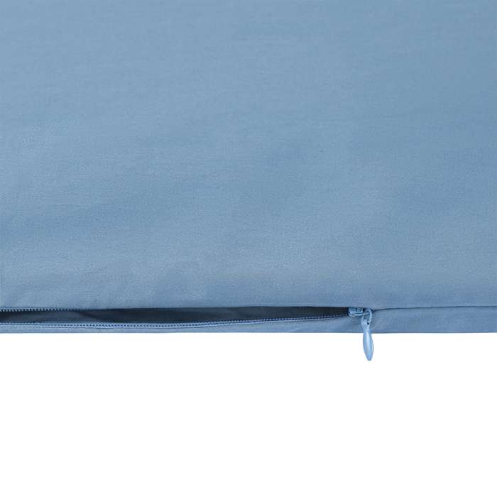 Комплект постельного белья из премиального сатина джинсово-синего цвета из коллекции essential, 150х Tkano TK25-DC0003