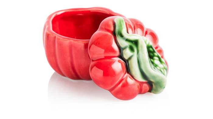 Емкость с крышкой "Томат" 6,5см BORDALLO PINHEIRO BOR65007070