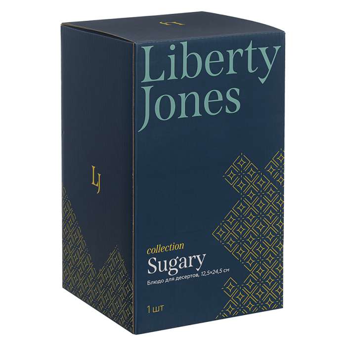 Блюдо для десертов Sugary, 12,5х26 см LIBERTY JONES PS_LJ_SG_CCGLS_27
