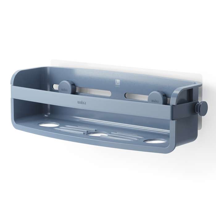 Органайзер для душа flex adhesive, голубой UMBRA 1021300-1050