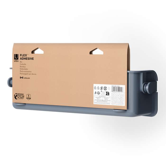 Органайзер для душа flex adhesive, голубой UMBRA 1021300-1050