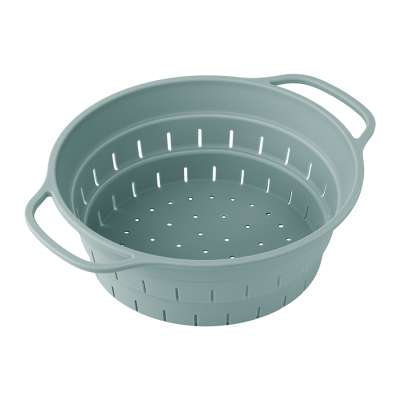Дуршлаг складной силиконовый smart helper, D25,5 см, шалфей Smart Solutions SS0000425
